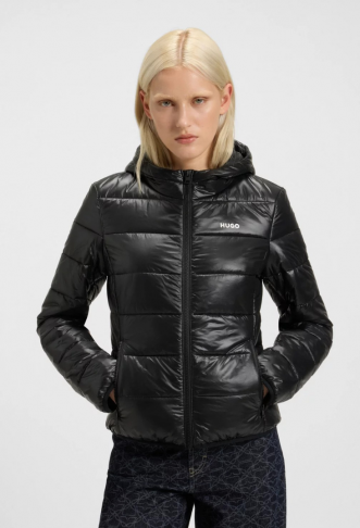 Water-repellent puffer...