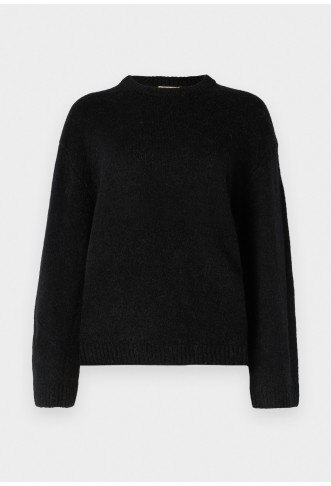 Gina Tricot CREW NECK - Jumper - black