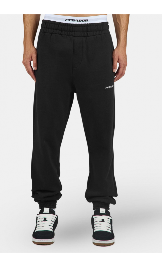 Logo Heavy Sweat Jogger Black
