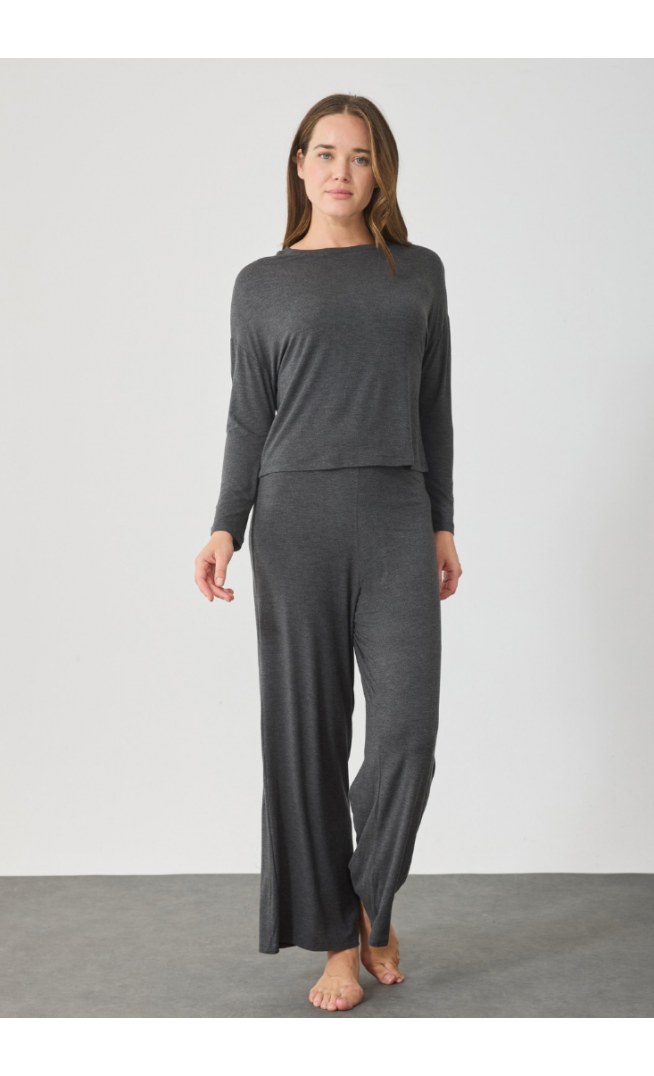 Anna Field SET - Pyjama set - dark grey