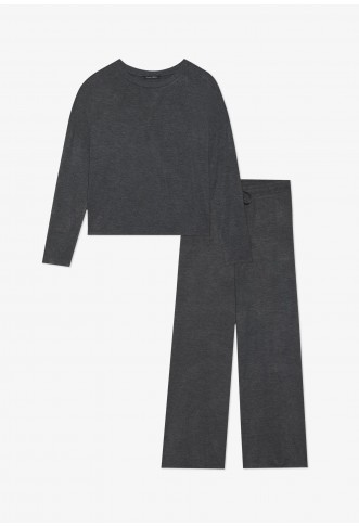 Anna Field SET - Pyjama set - dark grey
