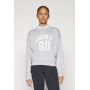 RHINESTONE LOGO CREW NECK PULLOVER