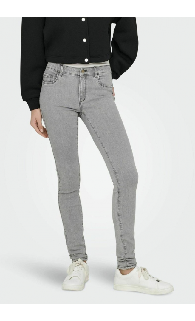 ONLY ONLRAIN - Jeans Skinny Fit - light grey denim