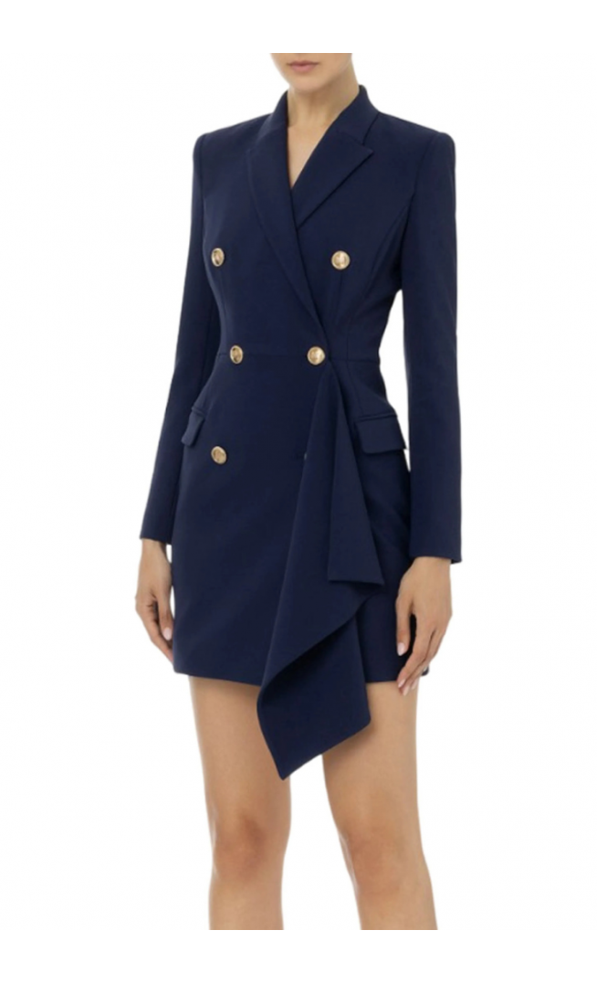 ELISABETTA FRANCHI Dress Navy Blue