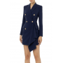ELISABETTA FRANCHI Dress Navy Blue
