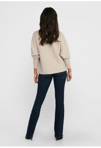 ONLY ONLDANIELLA L/S NOOS - Jumper - ecru