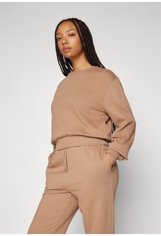 Even&Odd SET - Sweatshirt - light brown