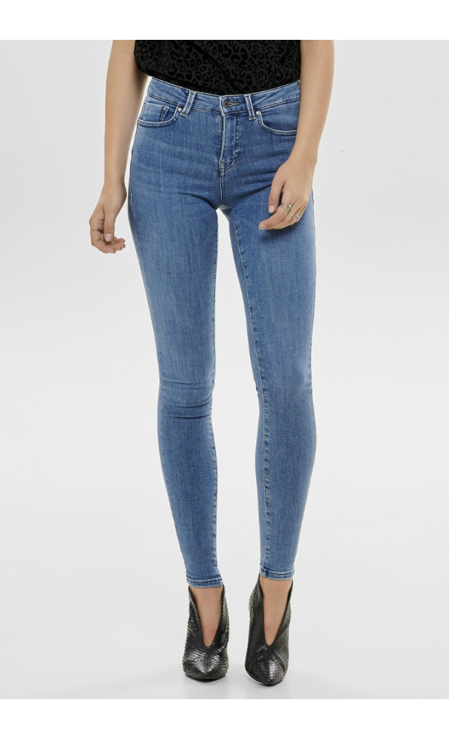 ONLY - Jeans Skinny Fit - light blue denim