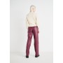 ONLY - Trousers - red mahogany