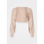 ONLY ONLAMANDA BOLERO - Cardigan - warm taupe