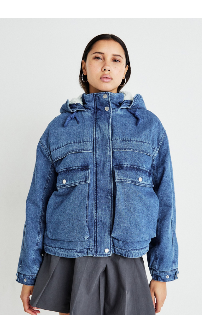 ONLY  - Light jacket - medium blue denim