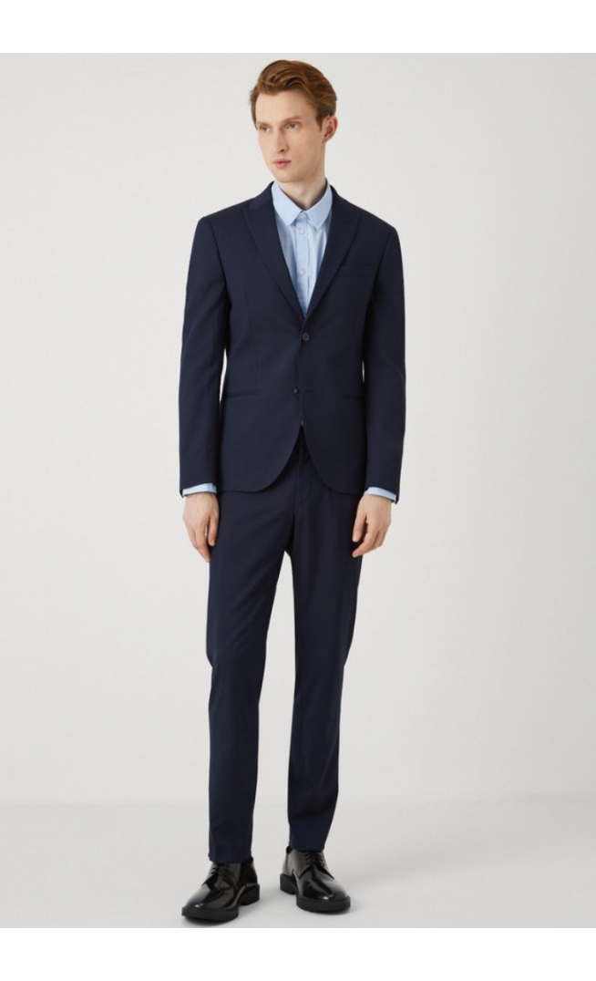 Isaac Dewhirst  - Suit - dark blue