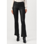 Vero Moda  Flare Leg Coated Trousers, Black