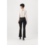 Vero Moda  Flare Leg Coated Trousers, Black