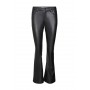 Vero Moda  Flare Leg Coated Trousers, Black