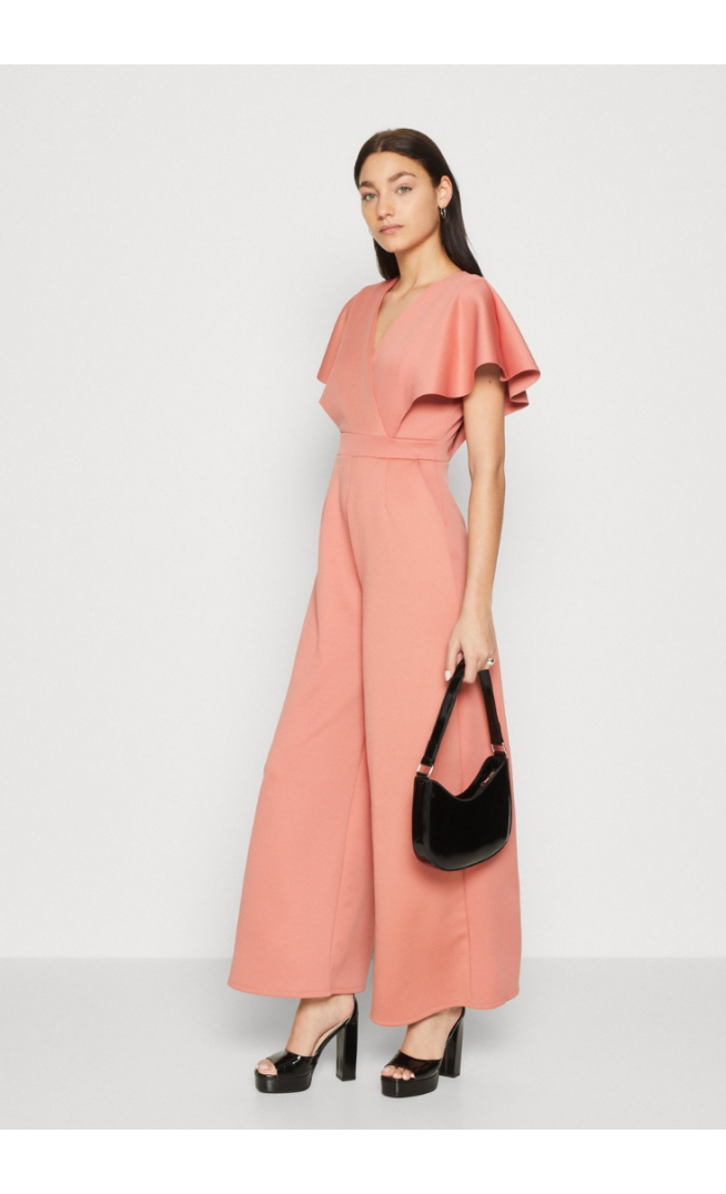 WAL G. WEDDING BETTY WRAP - Jumpsuit - pink