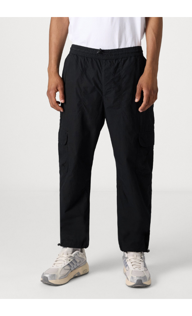 Brave Soul BRET - Cargo trousers - black