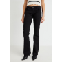 LTB ROXY LOW RISE - Flared Jeans - black