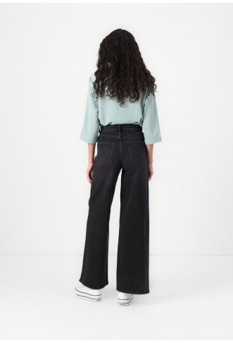 ONLY Pants- Wide Leg - washed black