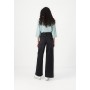 ONLY Pants- Wide Leg - washed black