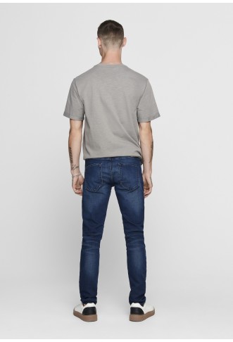 Only & Sons ONSLOOM - Slim fit jeans - blue denim