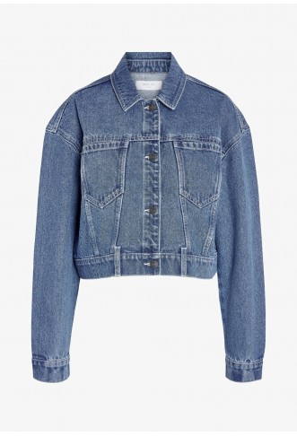 Noisy May CROP JACKET - Denim