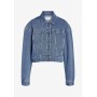Noisy May CROP JACKET - Denim