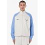 Atlas Track Jacket Warm White Spring Blue