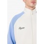 Atlas Track Jacket Warm White Spring Blue