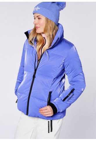 Chiemsee ski jacket with high stand-up collar