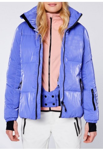 Chiemsee ski jacket with high stand-up collar
