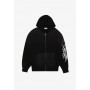 YOURTURN UNISEX - Zip-up sweatshirt - true black