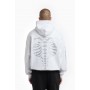 FAVELA RIBCAGE UNISEX - Sweatshirt - rhinestone white