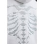 FAVELA RIBCAGE UNISEX - Sweatshirt - rhinestone white