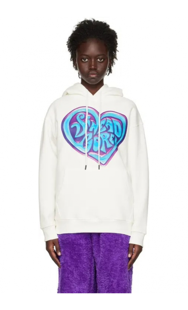 Sinead Gorey White Hoodie