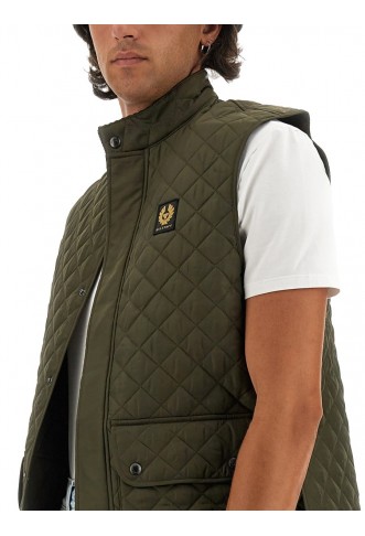 BELSTAFF QUILTED NYLON ICON VEST