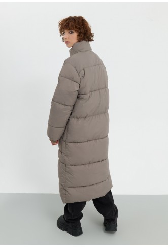 YOURTURN UNISEX - Winter coat - taupe