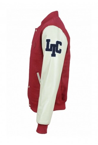 Le Temps Des Cerises  - Leather jacket - red