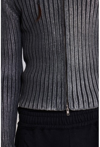 Jaded London Black Lucid Knit