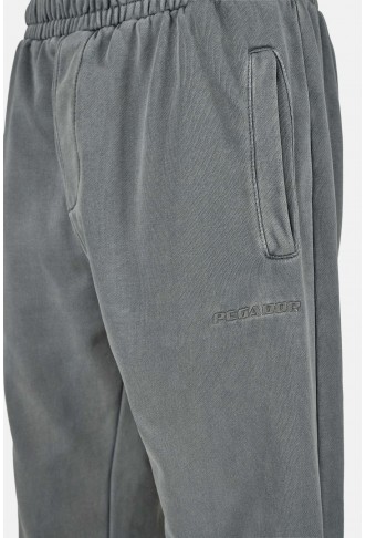 Logo Wide Sweat Pants Vintage Grey