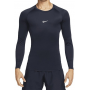 Men's Long Sleeve Training Shirt Blue - Nike Pro