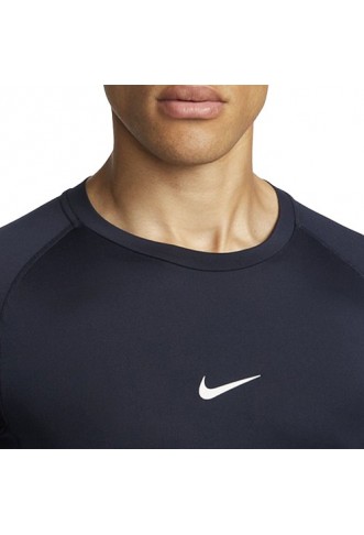 Men's Long Sleeve Training Shirt Blue - Nike Pro