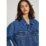 Pepe Jeans BOYFRIEND JACKET - dark-blue denim