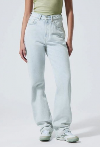 Rowe Extra High Straight Jeans