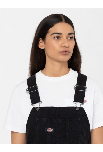 Duck canvas short bib