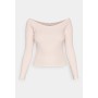 ONLY OFF SHOULDER - Long sleeved top - rose smoke