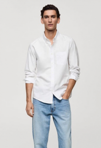 MANGO MAN SHIRT LONG SLEEVE