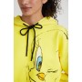 Desigual Tweety Bird cropped sweatshirt