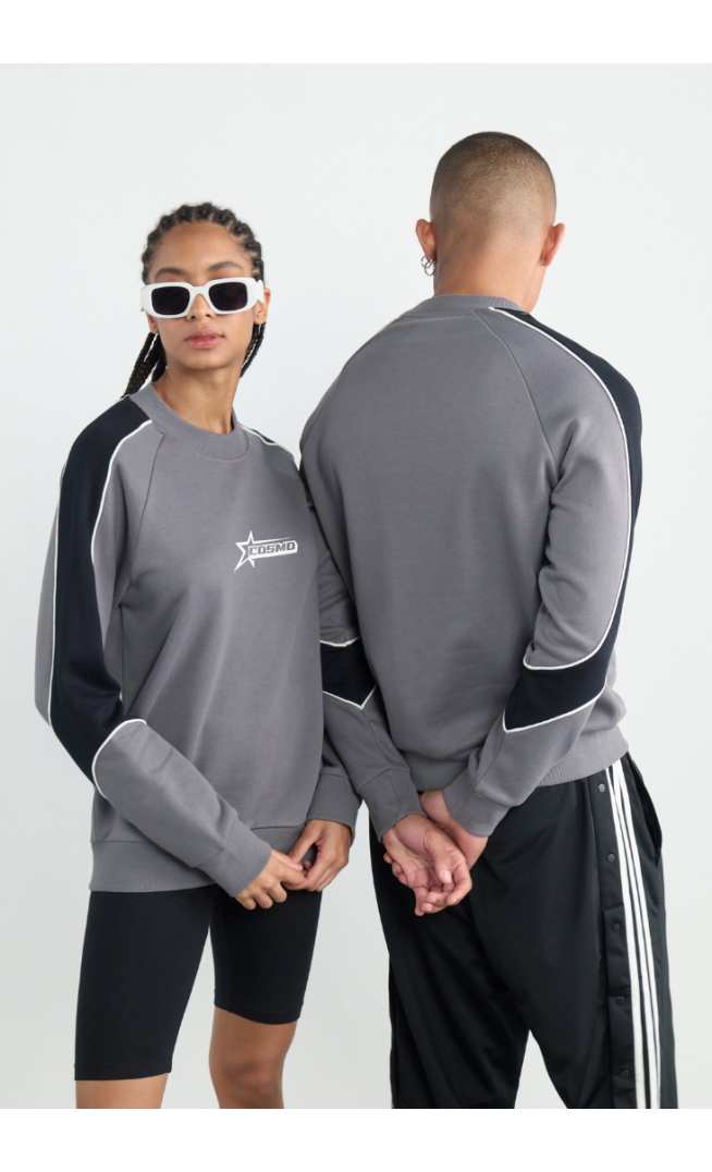 YOURTURN UNISEX -  sweatshirt - grey