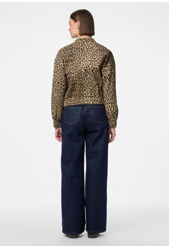 Pieces PCSALUME JACKET - Light jacket - white pepper